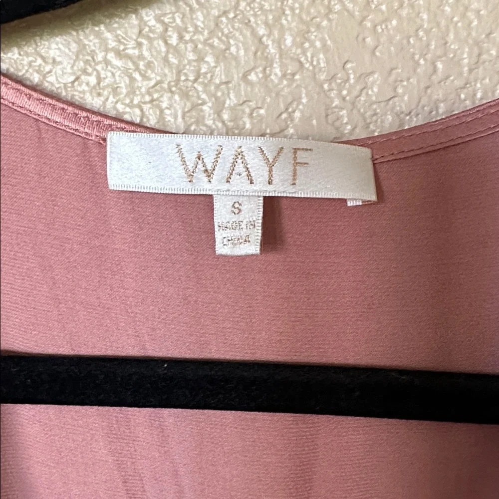 Blush pink wrap dress - Picture 5 of 6